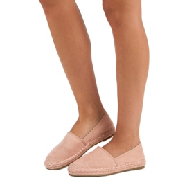 Bestelle Genombrutna rosa espadrillor 1