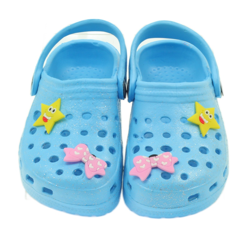 American Club Amerikanska blå virkade tofflor 3