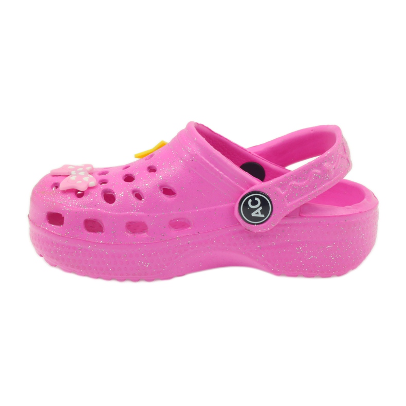 American Club Amerikanska crocs barntofflor rosa 2