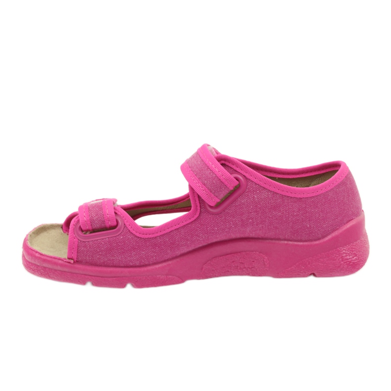 Sandaler Befado 113y009 rosa tofflor 2