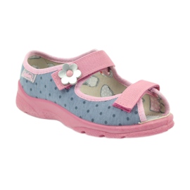 Pojksandaler Befado 969x093 grå rosa 1