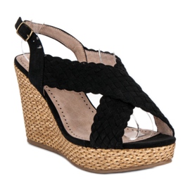 Corina Casual kil sandaler svart 1