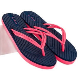 Ax Boxing Gummi flip-flops blå rosa 1