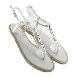Grå flipflops 17716 grigio 2