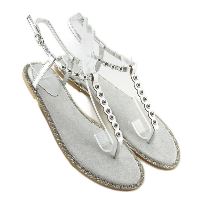 Grå flipflops 17716 grigio 2