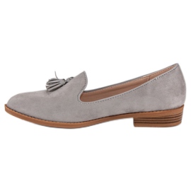 SDS Fashionabla mocka lords grå 1