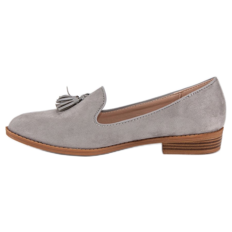 SDS Fashionabla mocka lords grå 1