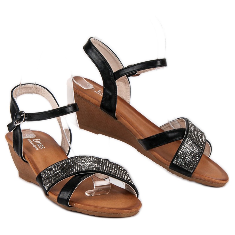 Svarta kilasandaler 2