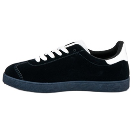 MCKEYLOR Sneakers i mocka vit marinblå 1