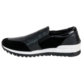 Vinceza slip-on sportskor svart 1