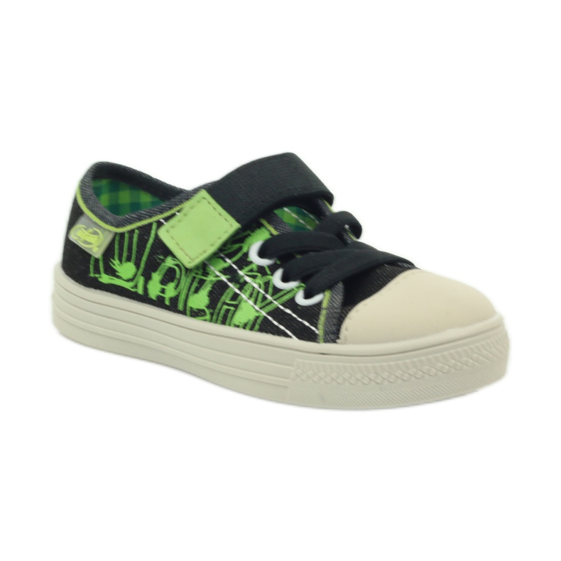 Svarta Befado 429x005 sneakers grön 1