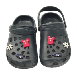 American Club Ronaldos amerikanska kroks barntofflor mångfärgad 3