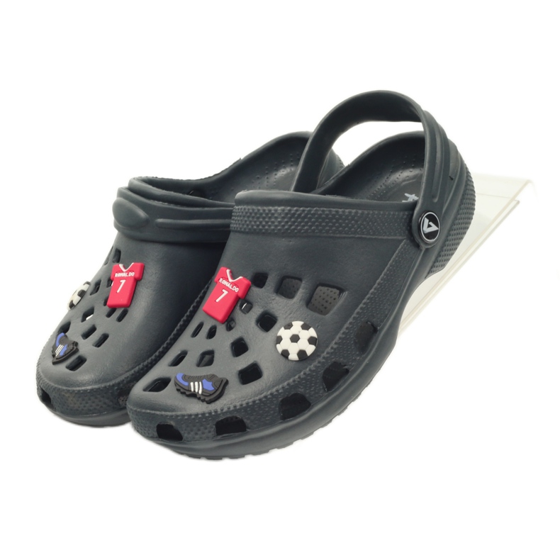 American Club Ronaldos amerikanska kroks barntofflor mångfärgad 4