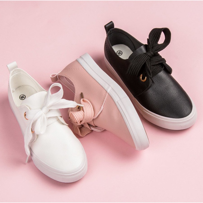 Seastar Snygga sneakers bundna med ett band vit 2