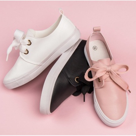 Seastar Snygga sneakers bundna med ett band rosa 2