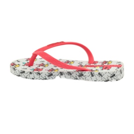 Tofflor barnskor Ipanema 81264 flipflops för vatten vit röd 3