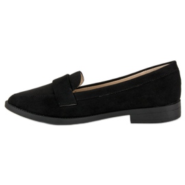 Small Swan Mocka loafers svart 2