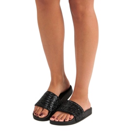 Eleganta svarta tofflor 2