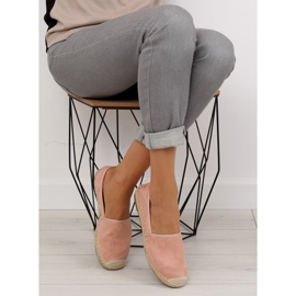 Klassiska rosa espadrillor BB05P rosa 1