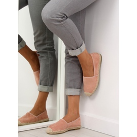 Klassiska rosa espadrillor BB05P rosa 2