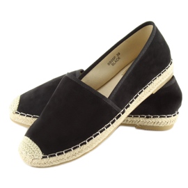Klassiska BB05P svarta espadrillor 2