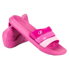 American Club Amerikanska pooltofflor rosa 1