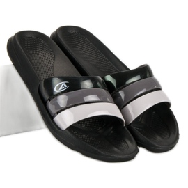 American Club Amerikanska pooltofflor svart 2