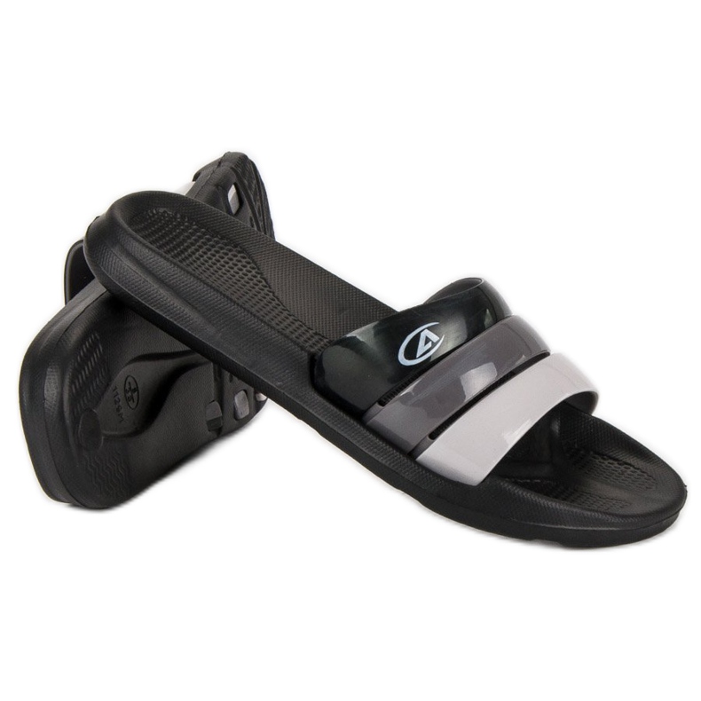 American Club Amerikanska pooltofflor svart 1