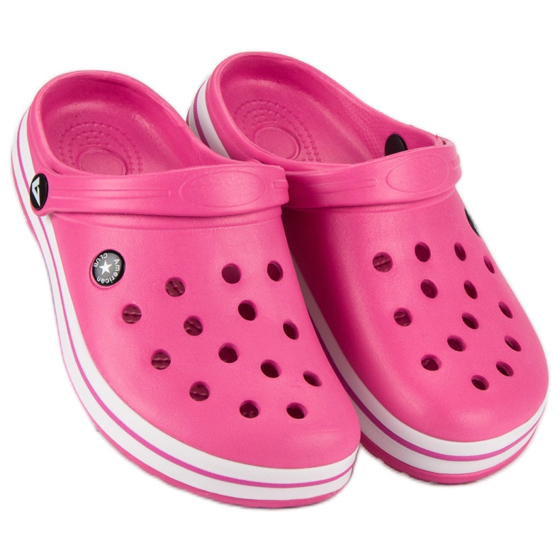 American Club Rosa trädgårdstofflor 2