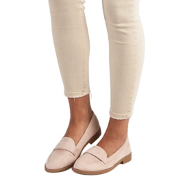 Small Swan Loafers i mocka brun 1