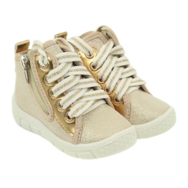 Befado barnskor sneakers tofflor 547P004 gul 3