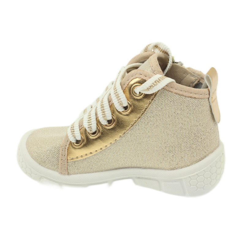 Befado barnskor sneakers tofflor 547P004 gul 2