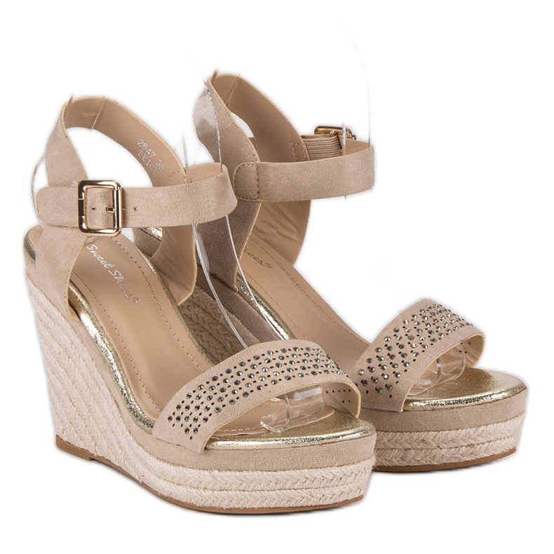 Sweet Shoes Beige espadrillor 2
