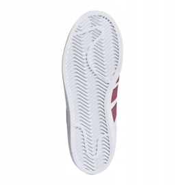 Adidas Originals Superstar Jr CQ2690 skor vit 2