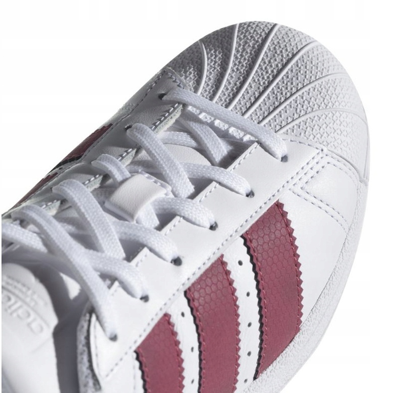Adidas Originals Superstar Jr CQ2690 skor vit 1