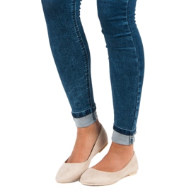 Seastar Mocka ballerinor beige 1