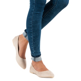 Seastar Mocka ballerinor beige 2