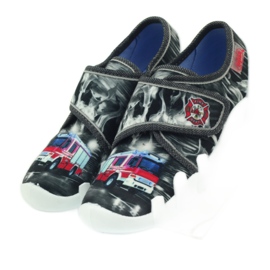 Befado barnskor tofflor sneakers 273x240 vit svart blå röd 4