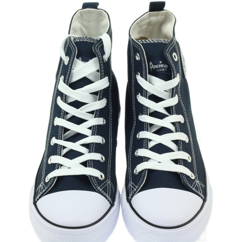 American Club Amerikanska marinblå herrsneakers 4