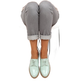 Loafers med läderinredning 7153 Blå 1