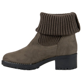 Seastar Slip-on höga stövlar grön 1