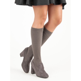 Seastar Monterade grå stövlar 2