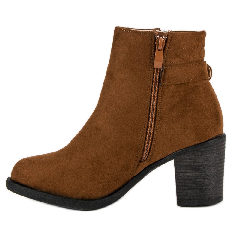 Small Swan Trendiga damskor brun 2