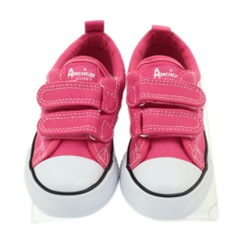 American Club rosa sneakers, barnsneakers 4