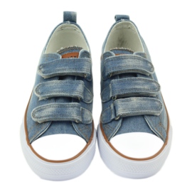 American Club Amerikanska sneakers sneakers barnskor blå 4