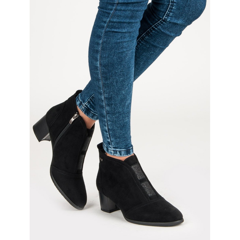 Filippo Snygga svarta stövlar 1