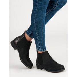 Filippo Casual Chelsea-stövlar för kvinnor svart 2