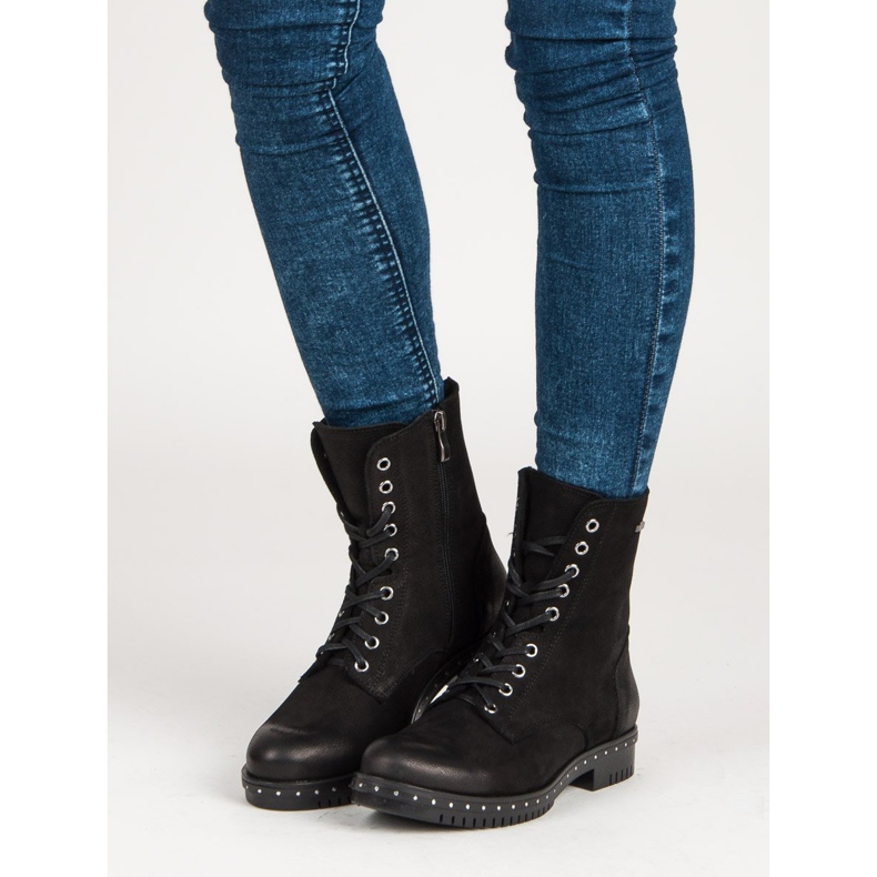 Svarta läderarbetare VINCEZA 1