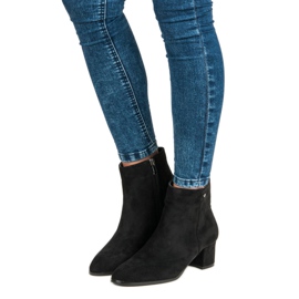 Filippo Skor i mocka för kvinnor svart 1