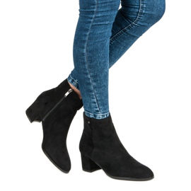 Filippo Skor i mocka för kvinnor svart 2